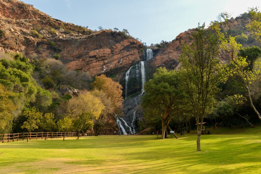 Waterfall in Walter Sisulu National Botanical Gardens